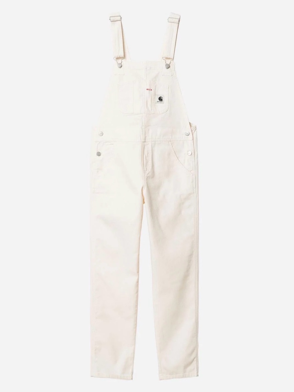 Carhartt WIP Women's Bib Overall Straight Tapered Fit Wax XS